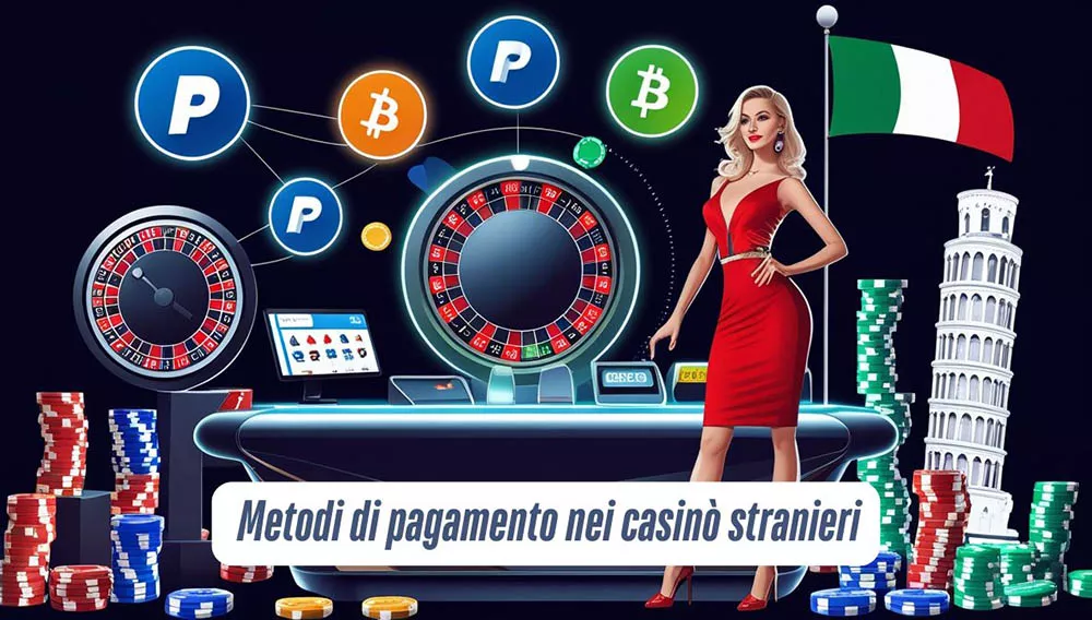 Metodi di pagamento nei casinò stranieri