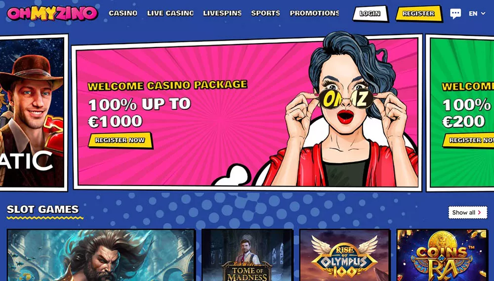 OhMyZino siti non AAMS